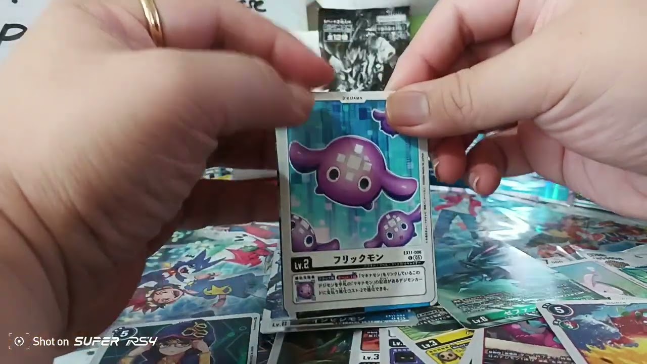 EX11 Booster box opening (Raw Footage)