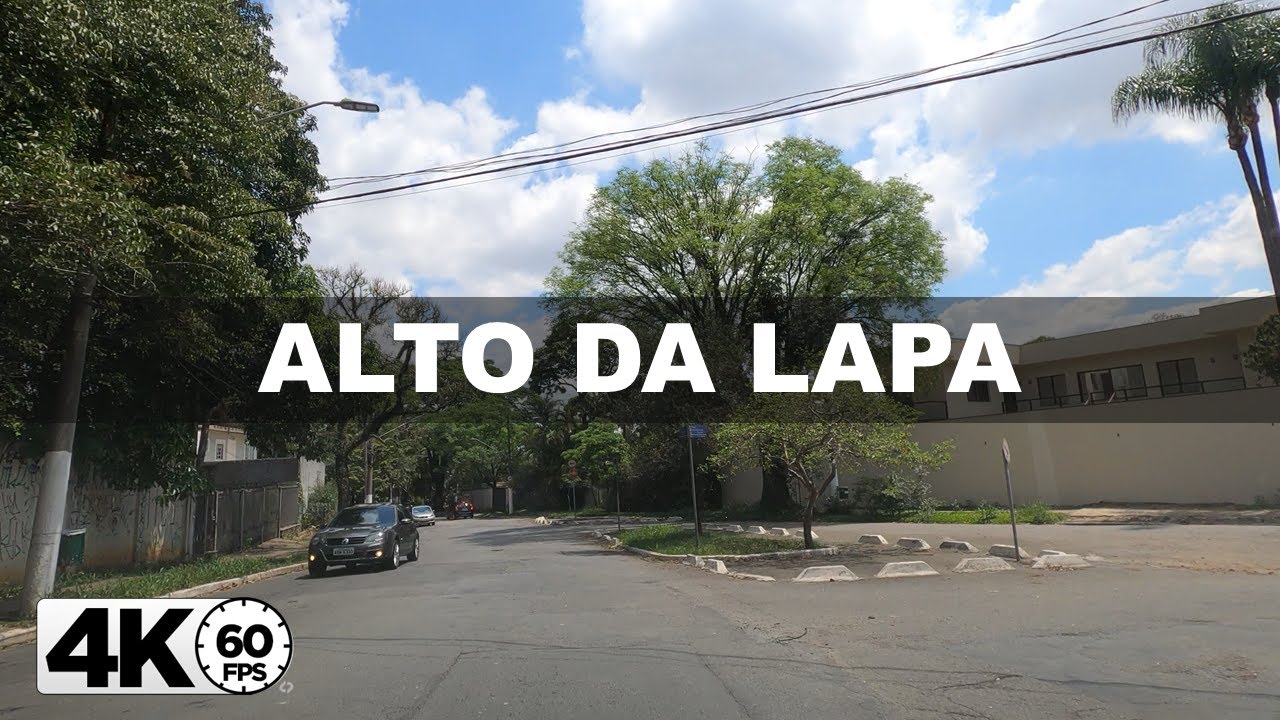 [4K60fps] Driving Alto da Lapa Sao Paulo Brazil -MT4K-