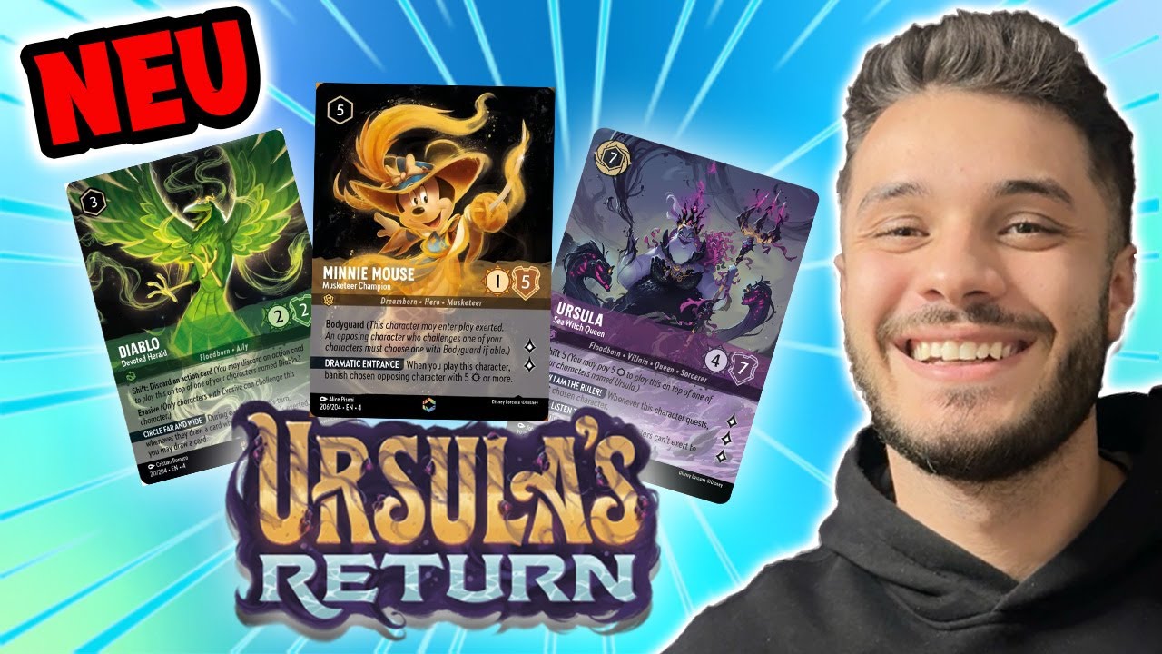 Das NEUE LORCANA Set - Ursulas Rückkehr - ESKALIERT 😱 Display Opening