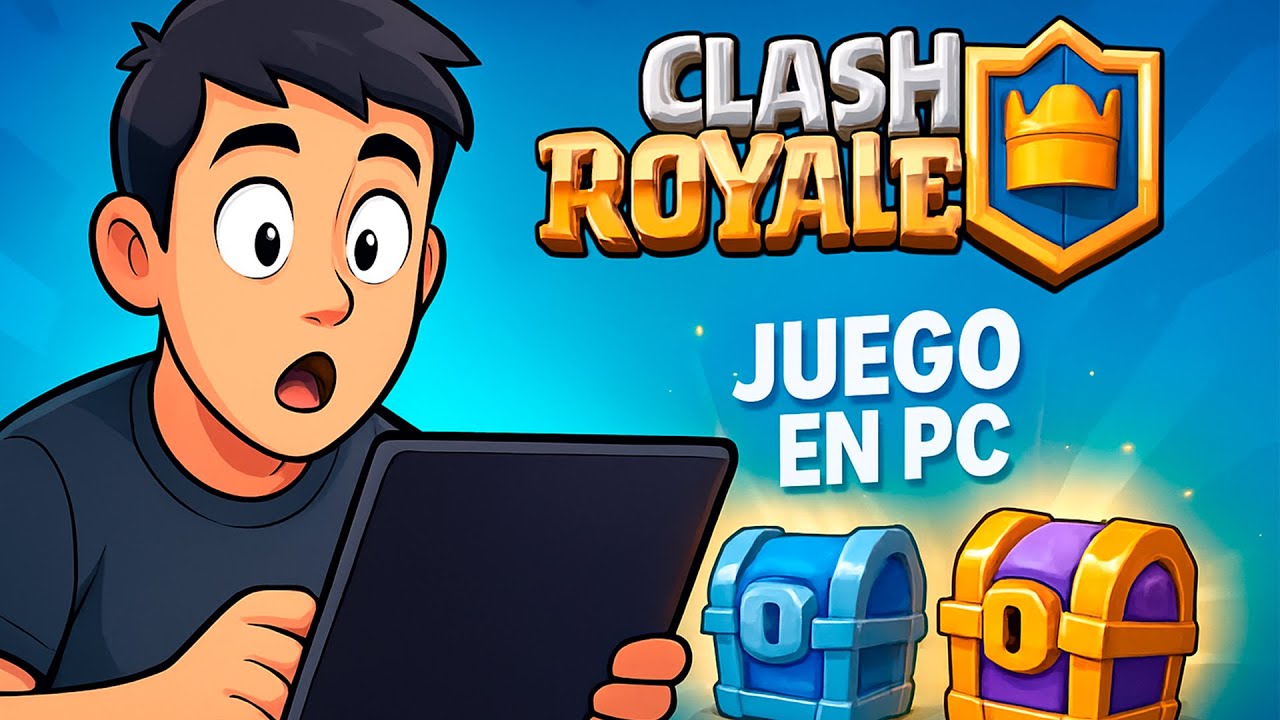 ASI SE JUEGA CLASH ROYALE EN PC 😲