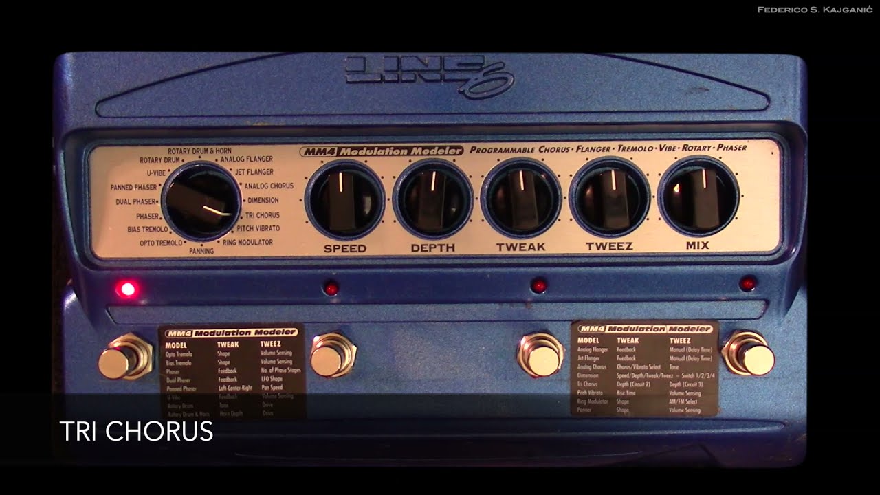 Line 6 MM4 Modulation Modeler - Modulations on a budget! (STEREO!)