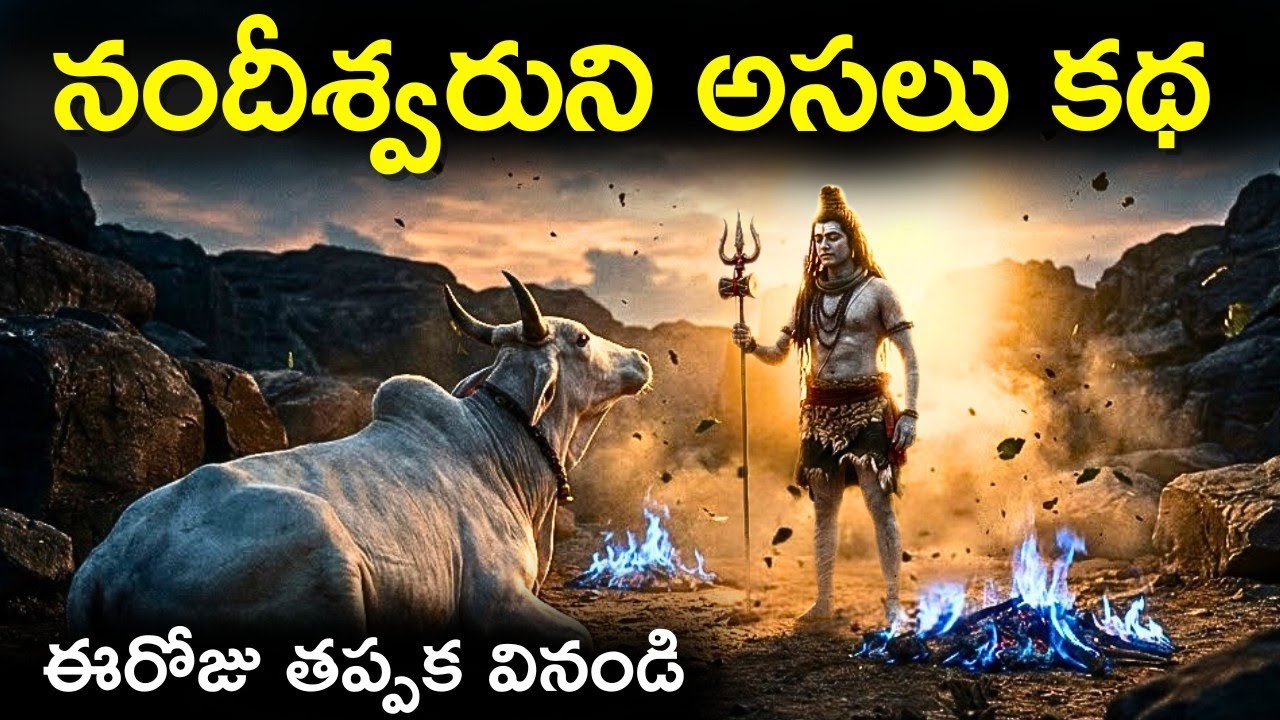 నందీశ్వరుని కథ | Nandi Story in Telugu | Nandi History in Telugu