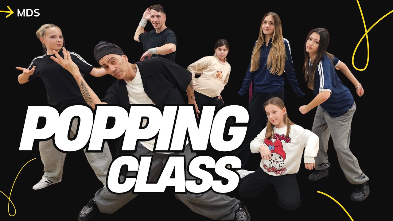 Popping Workshop/Class at MDS – Feel the Groove. Own the Floor.