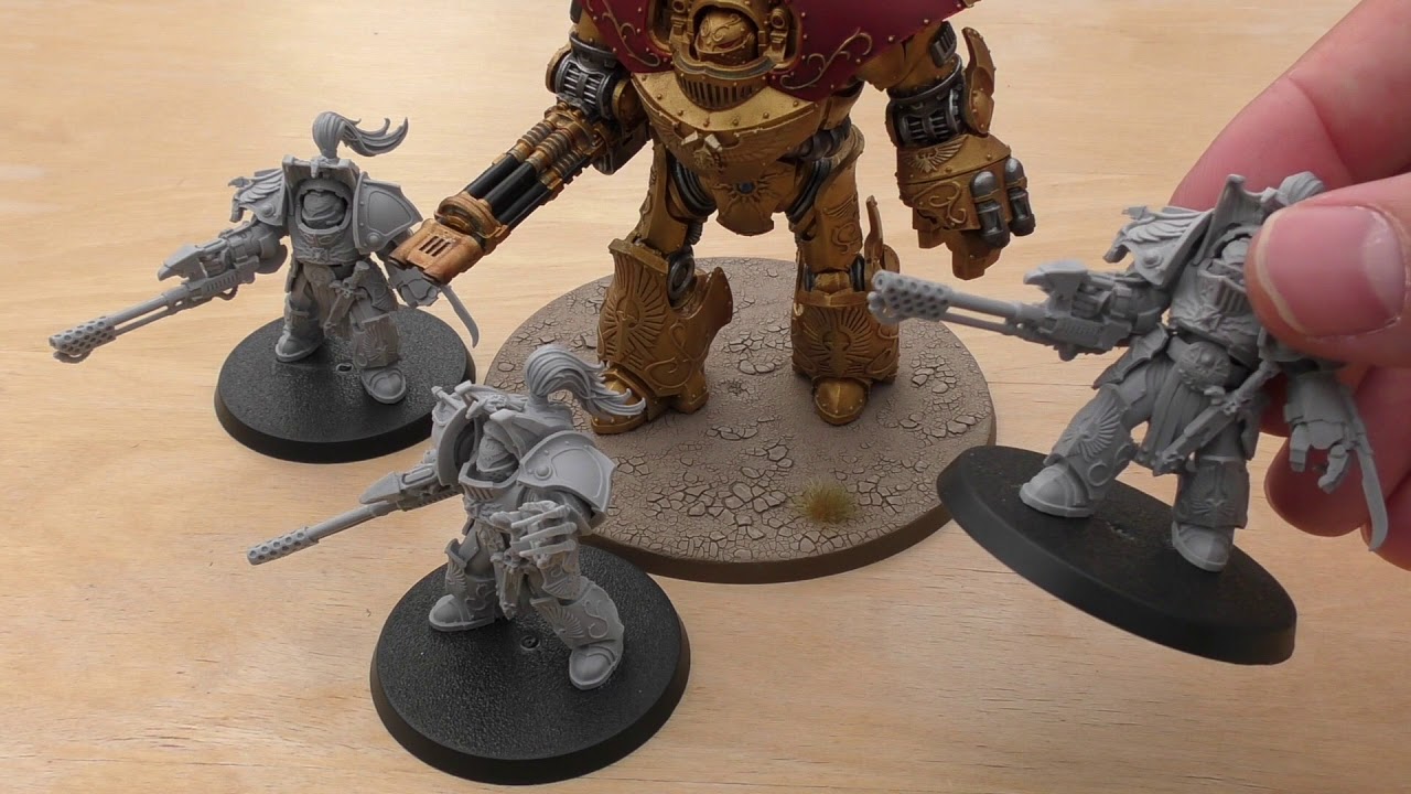 Legio Custodes Aquilon Terminators with Infernus Firepikes - Review (HH)