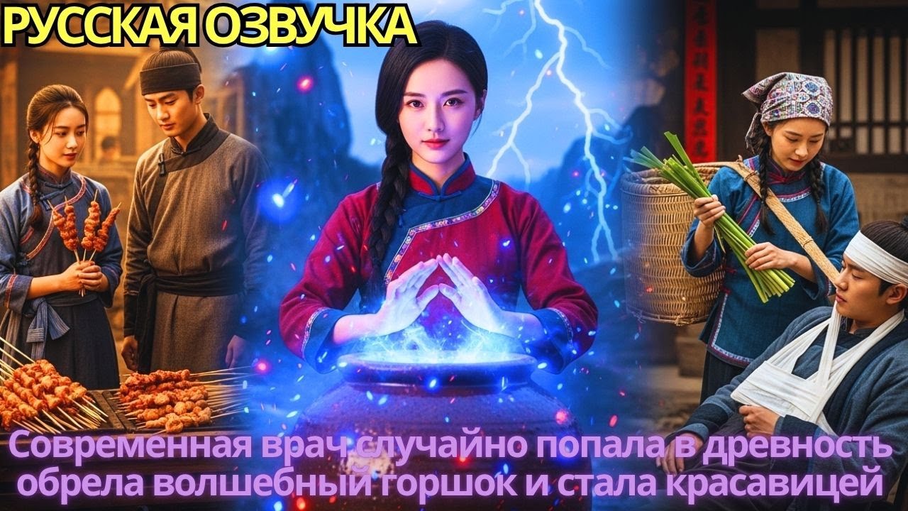 Современная врач случайно попала в древность, обрела волшебный горшок и стала красавицей