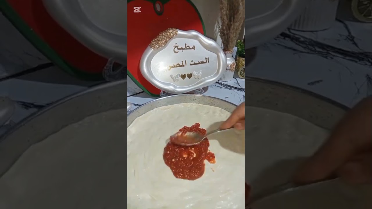 احلى طريقه بيتزا ♥️👌