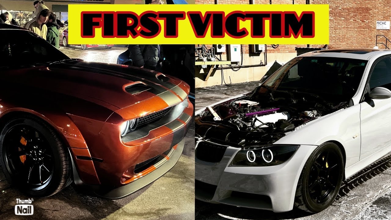 335xi VS Red Eye Hellcat