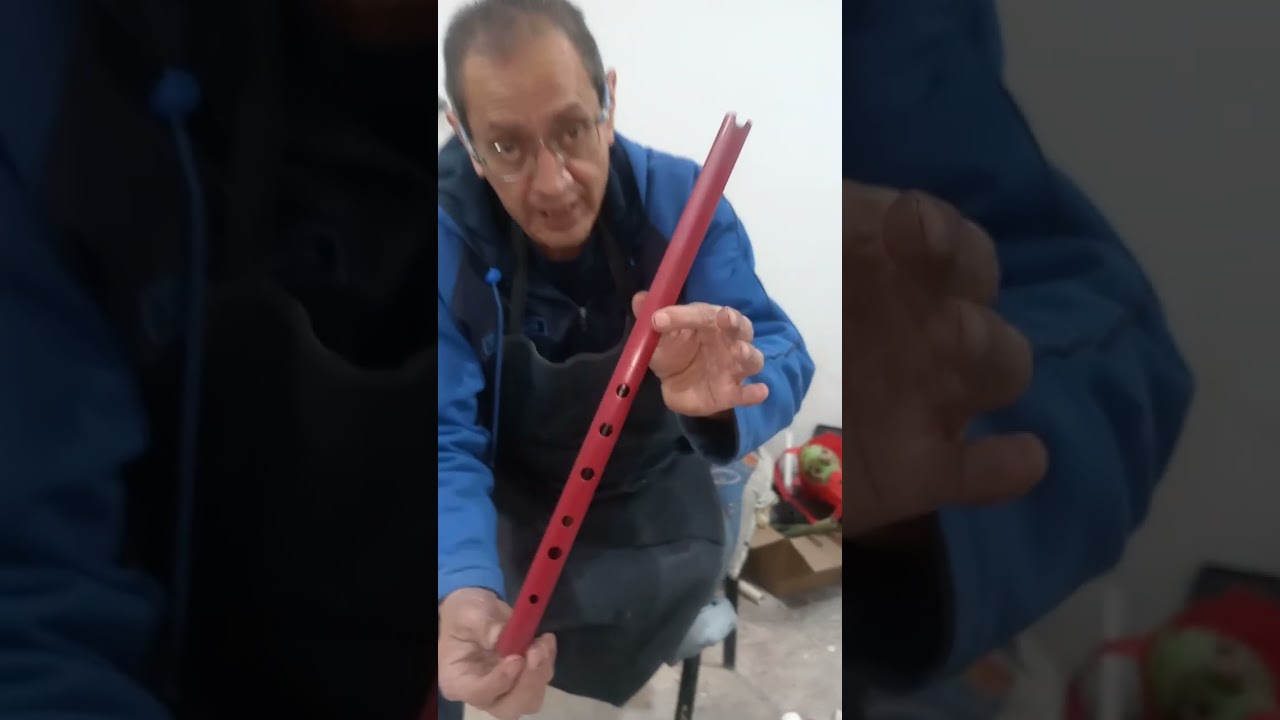 Quenas en fa, tubo angosto de varios tipos de PVC.