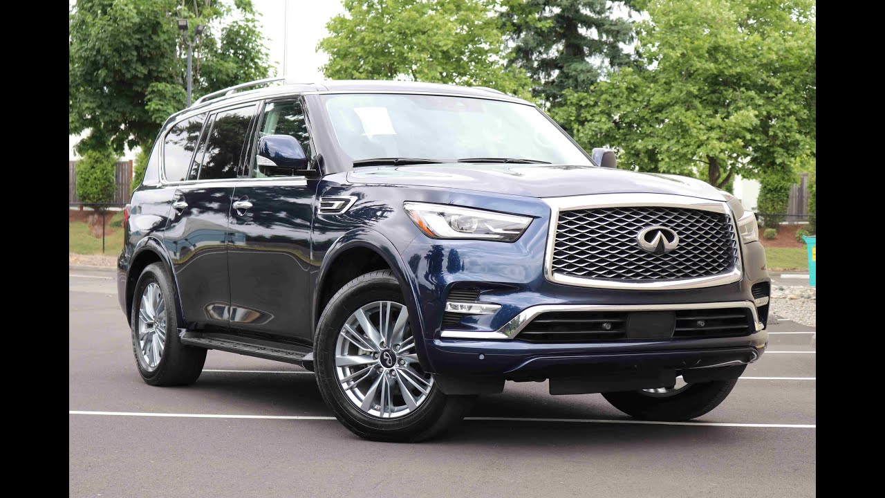 2021 INFINITI QX80 LUXE Walk Around and Info