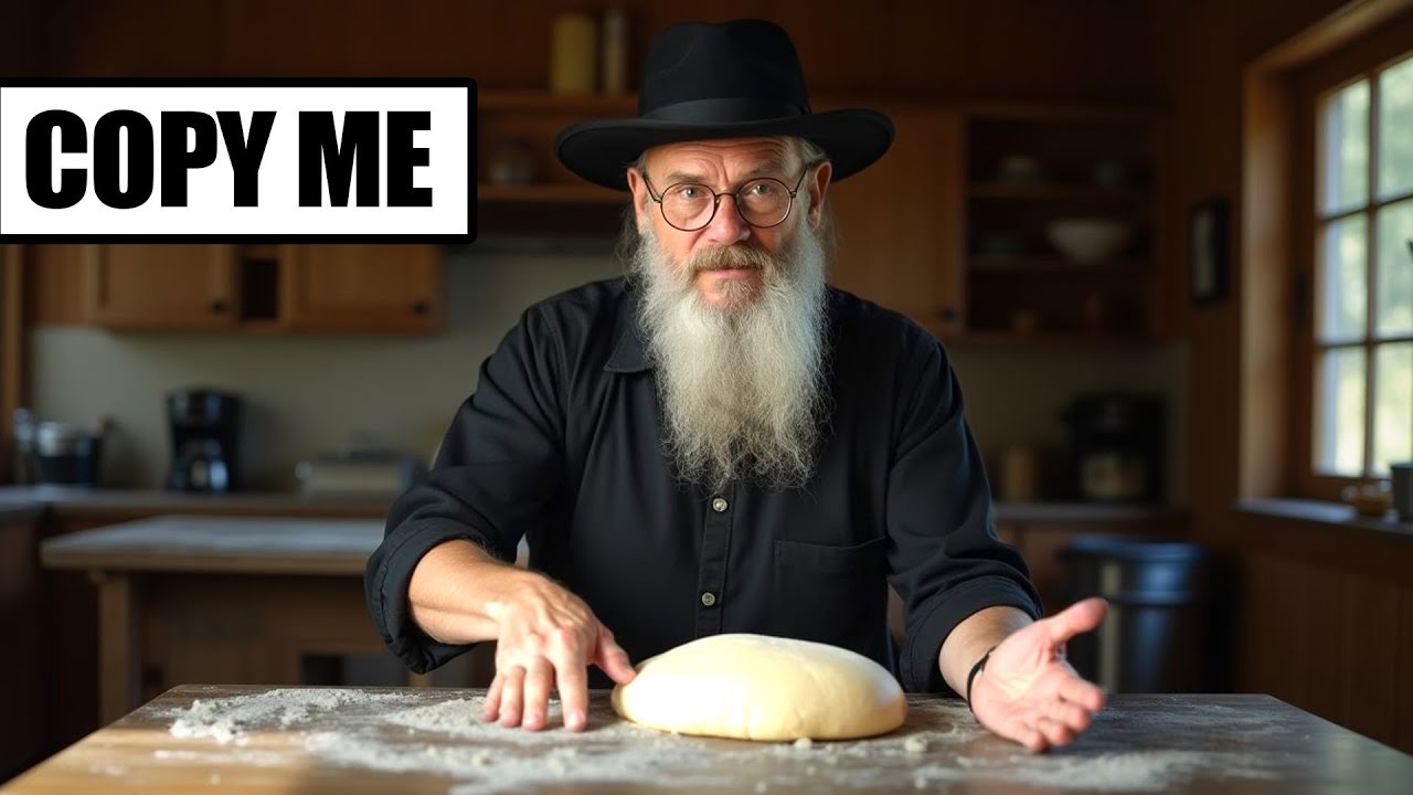 How Amish Bake Bread From Scratch Without Electricity