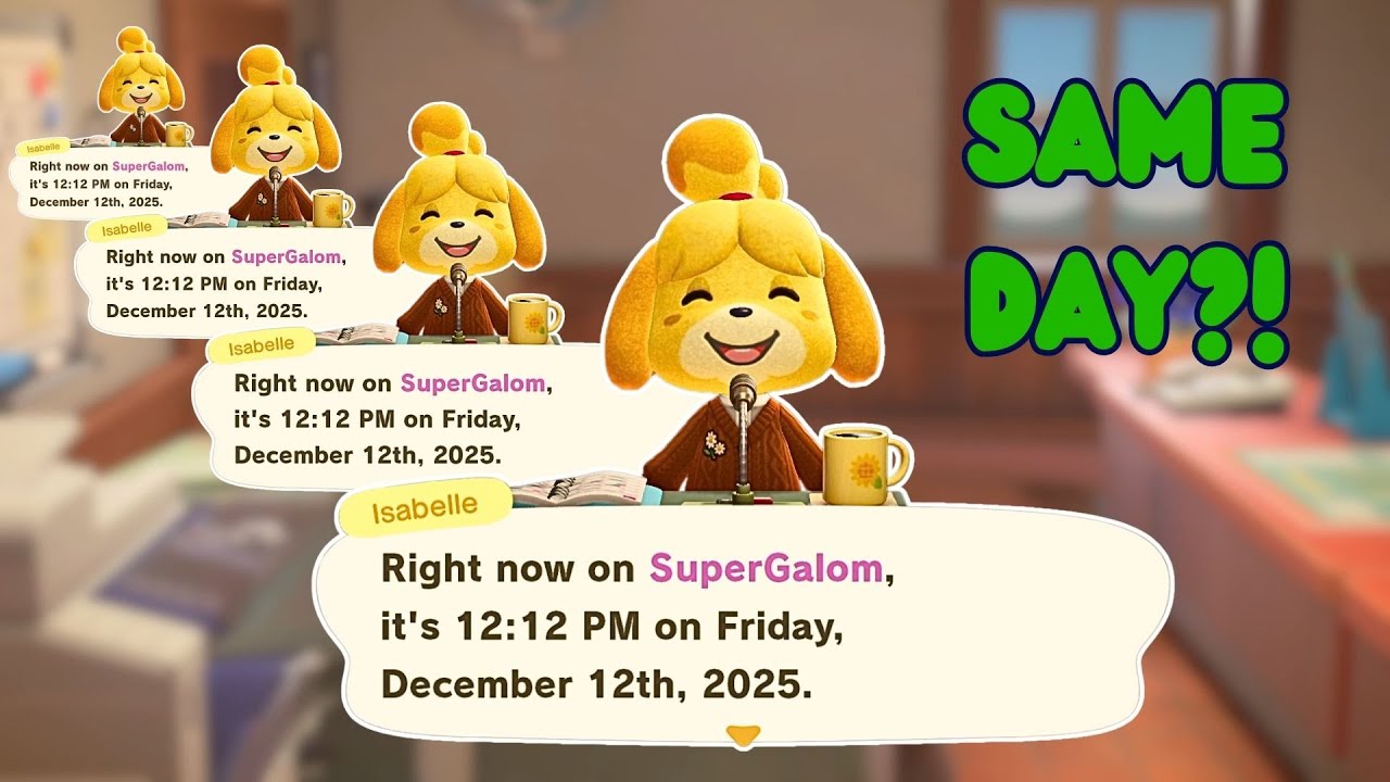 I Played the Same Animal Crossing Day Over and Over