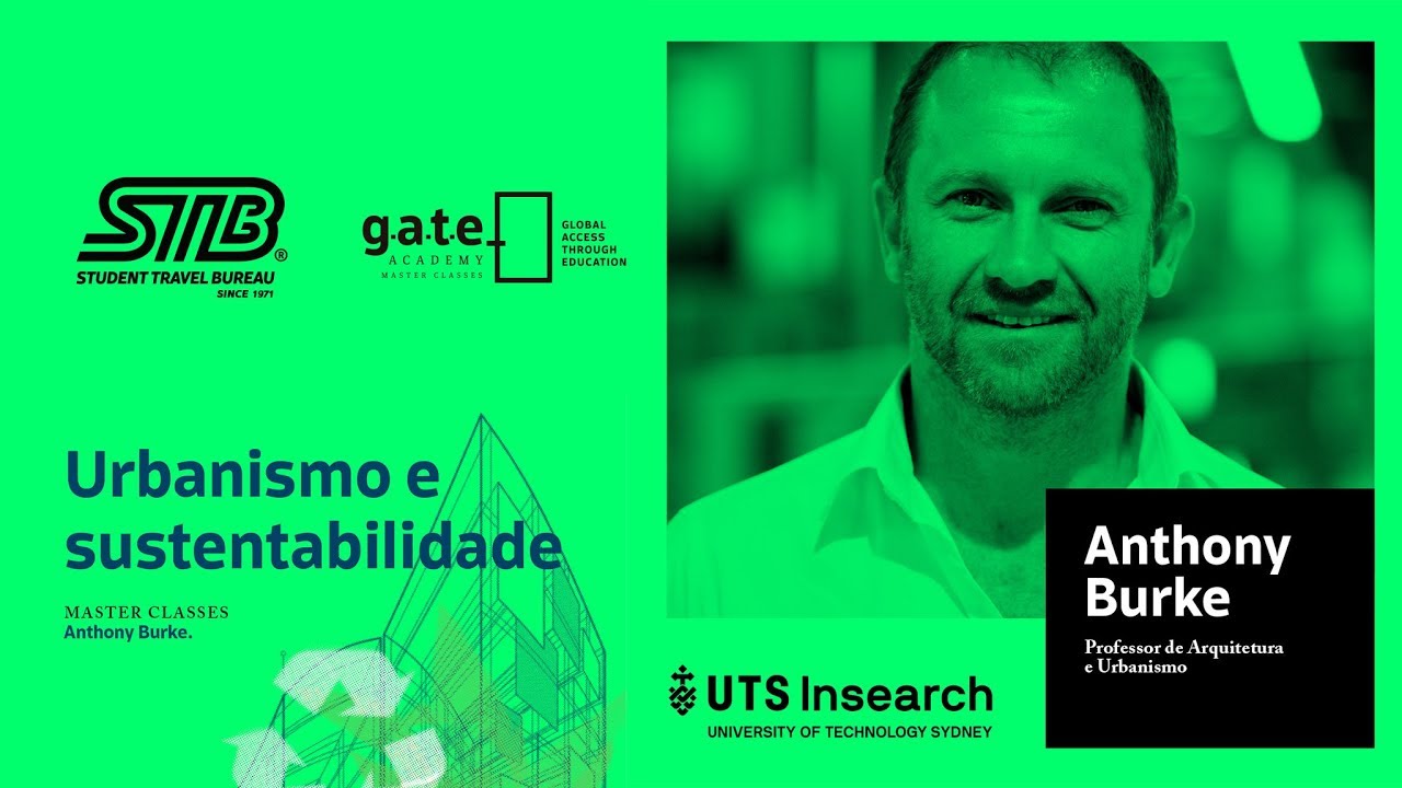 URBANISMO E SUSTENTABILIDADE | com Anthony Burke