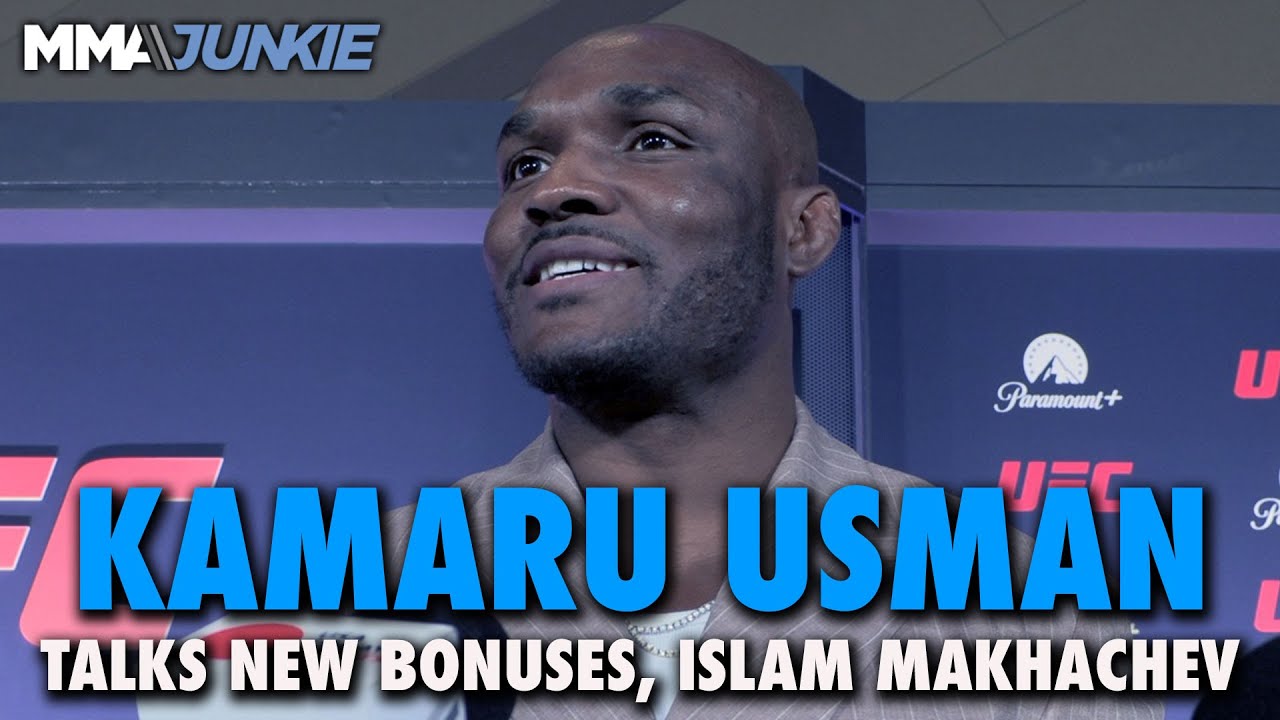 Kamaru Usman says he's 'best test' for Islam Makhachev, open to RAF vs. Colby Covington