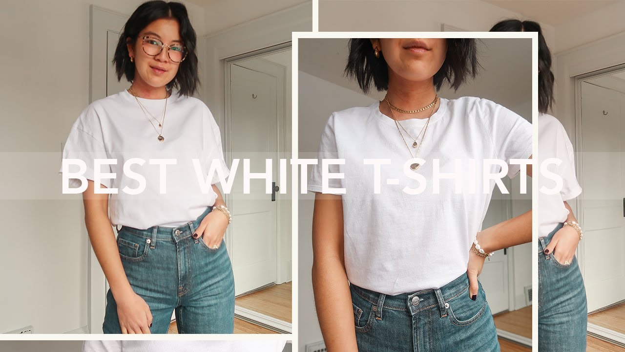 BEST WHITE T-SHIRTS | WARDROBE ESSENTIALS