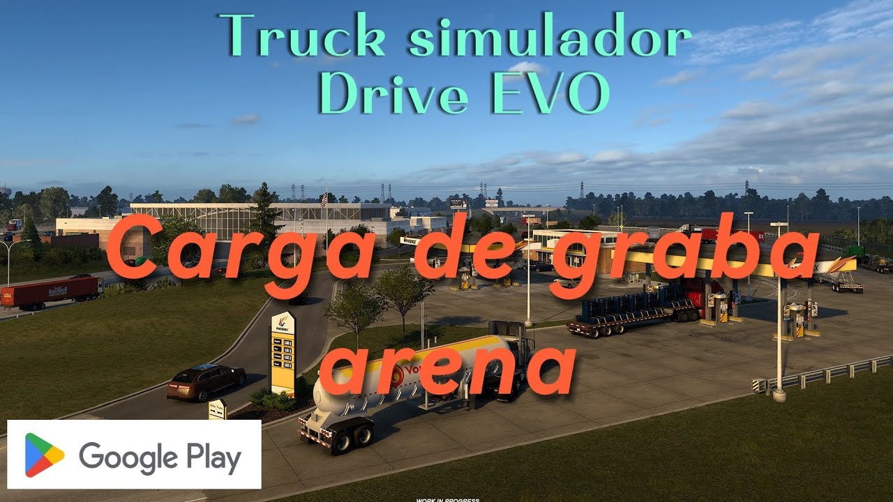 💥🛣️Muy buena ruta de graba arena en el camión Autocar truck simulador 🚛