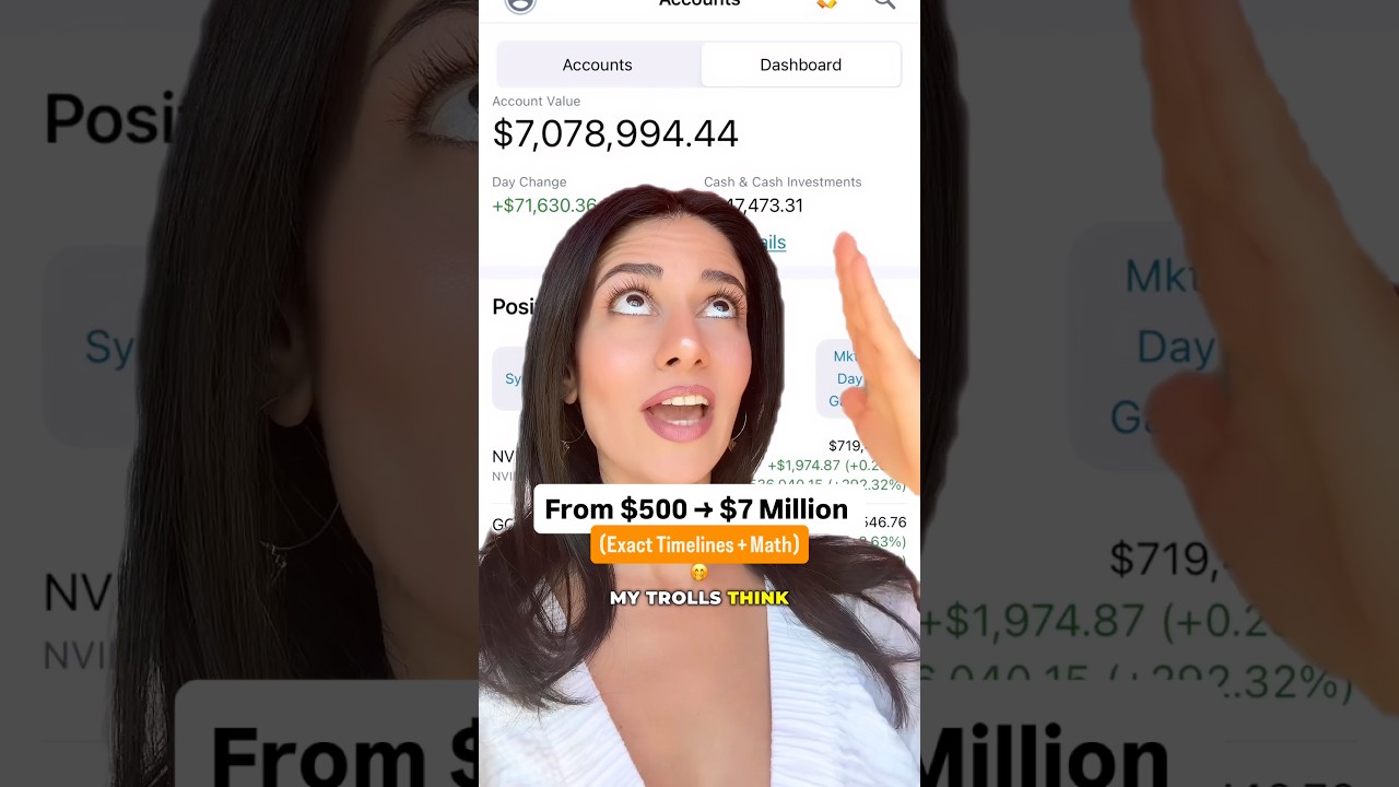 How I Turned $500 Into $7 Million! (EXACT math and timelines)