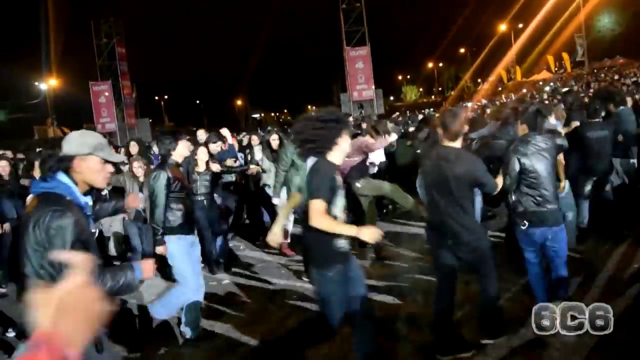 ROCK AL PARQUE 2014  POGO CON EXODUS