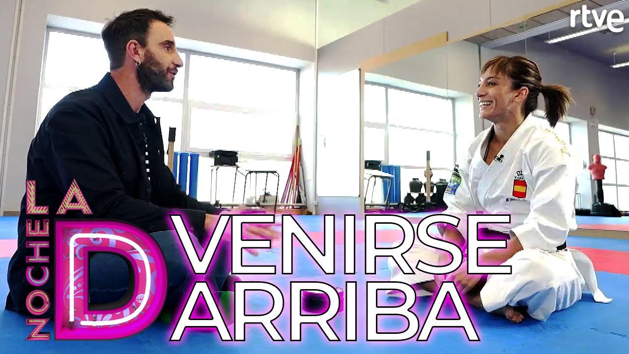 SANDRA SÁNCHEZ enseña kárate a DANI ROVIRA | Entrevista | La noche D