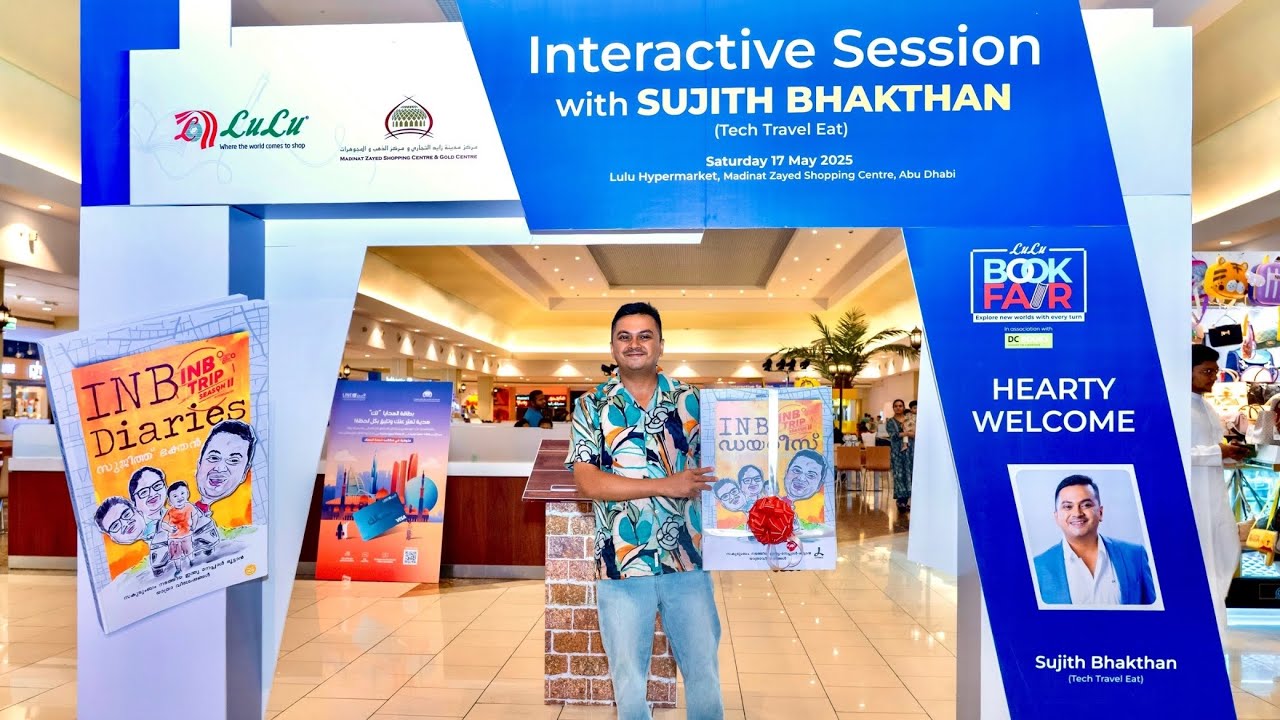 Lulu Mall തന്ന ഗംഭീര Surprise | Traveling to Abudhabi for Lulu Book Fair with DC Books