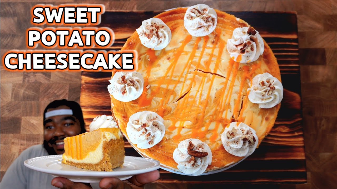 Sweet Potato Cheesecake | Holiday Recipe