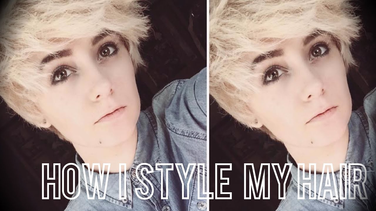 HOW I STYLE MY TOMBOY/ANDROGYNOUS HAIR!