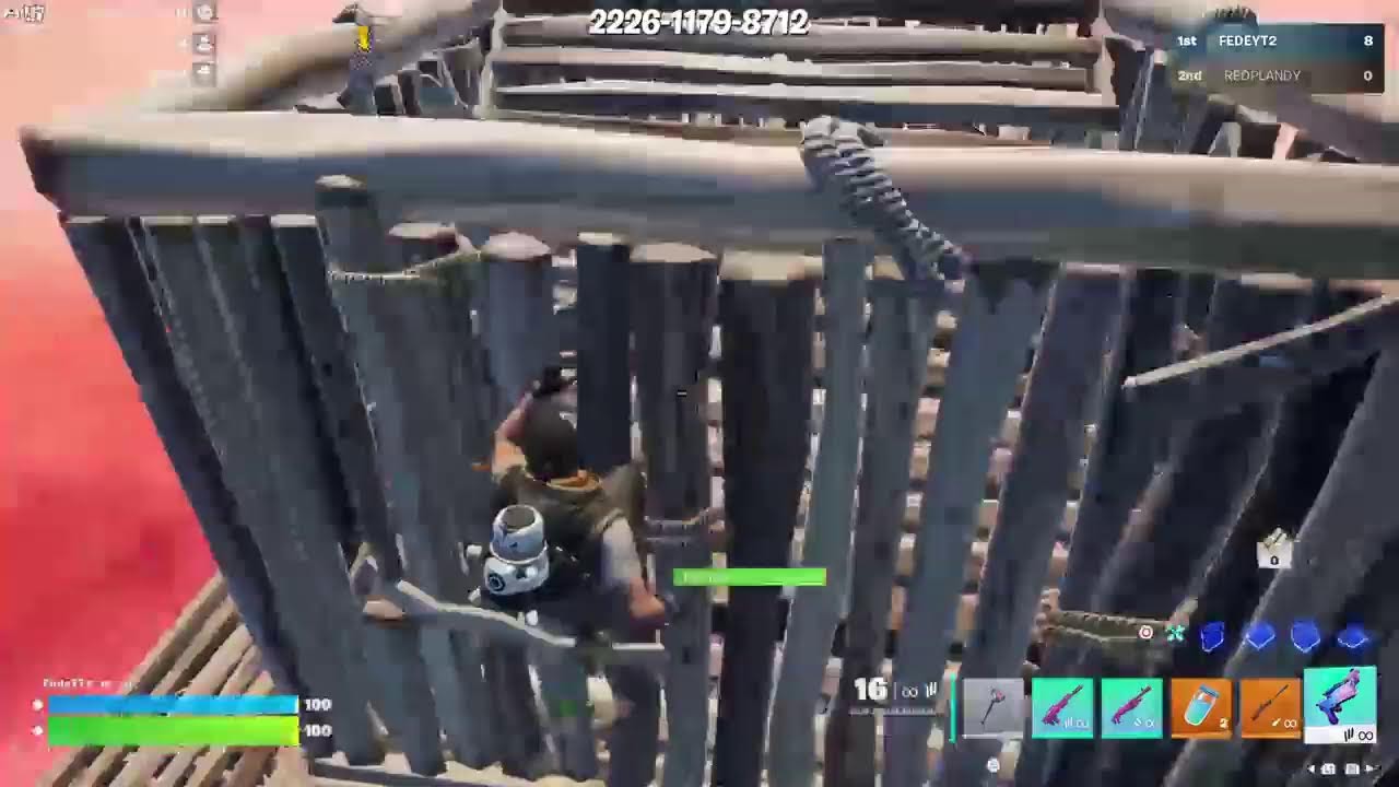 Subiendo de rango en  Fornite en PS4