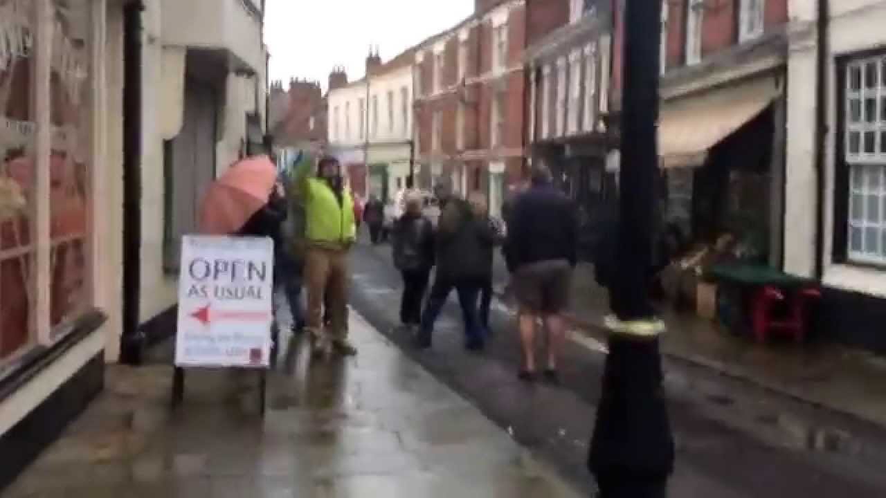 Dad's Army film set - Bridlington Old Town