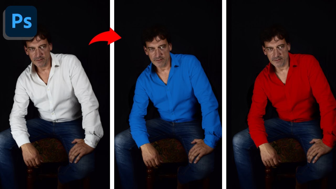 Come cambiare da colore bianco a qualsiasi Colore su Photoshop - Tutorial