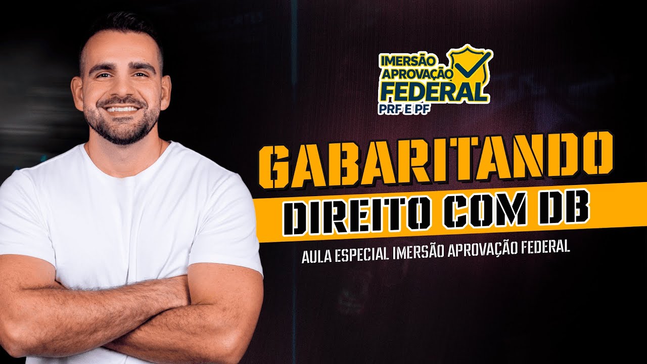Aula especial da Imersão aprovação Federal.
