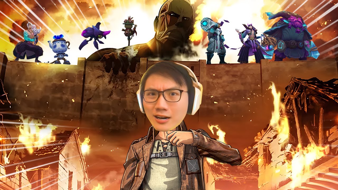 I Recreated Attack On Titan's Wall In TFT!