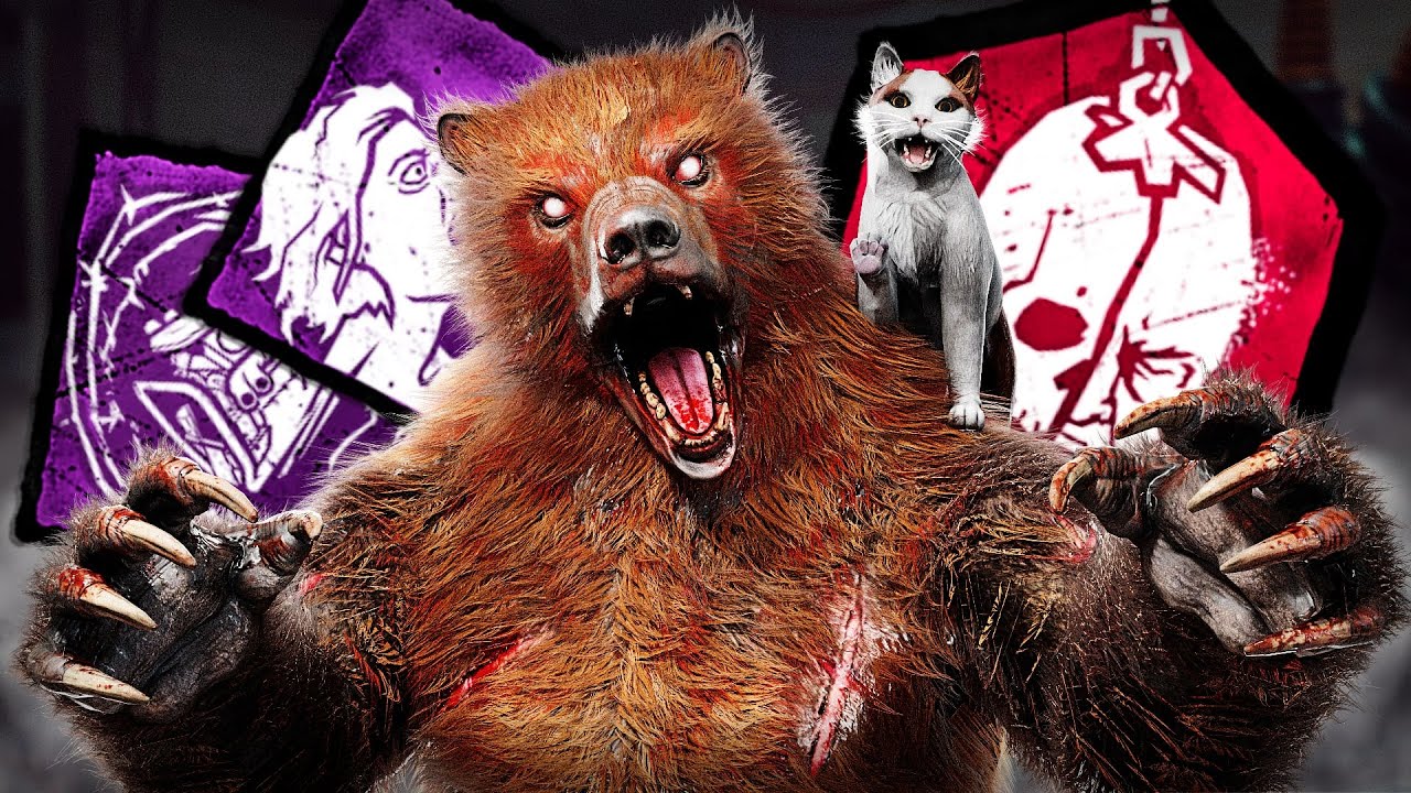 &iexcl;EL NUEVO ONI es un OSO ASESINO con UN GATO por NYAIGHT OF THE LIVING CAT! - Dead by Daylight