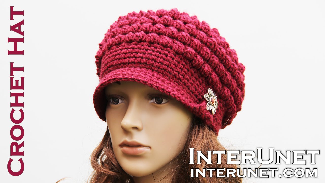 Hat crochet tutorial for beginners. Part 1 of 2