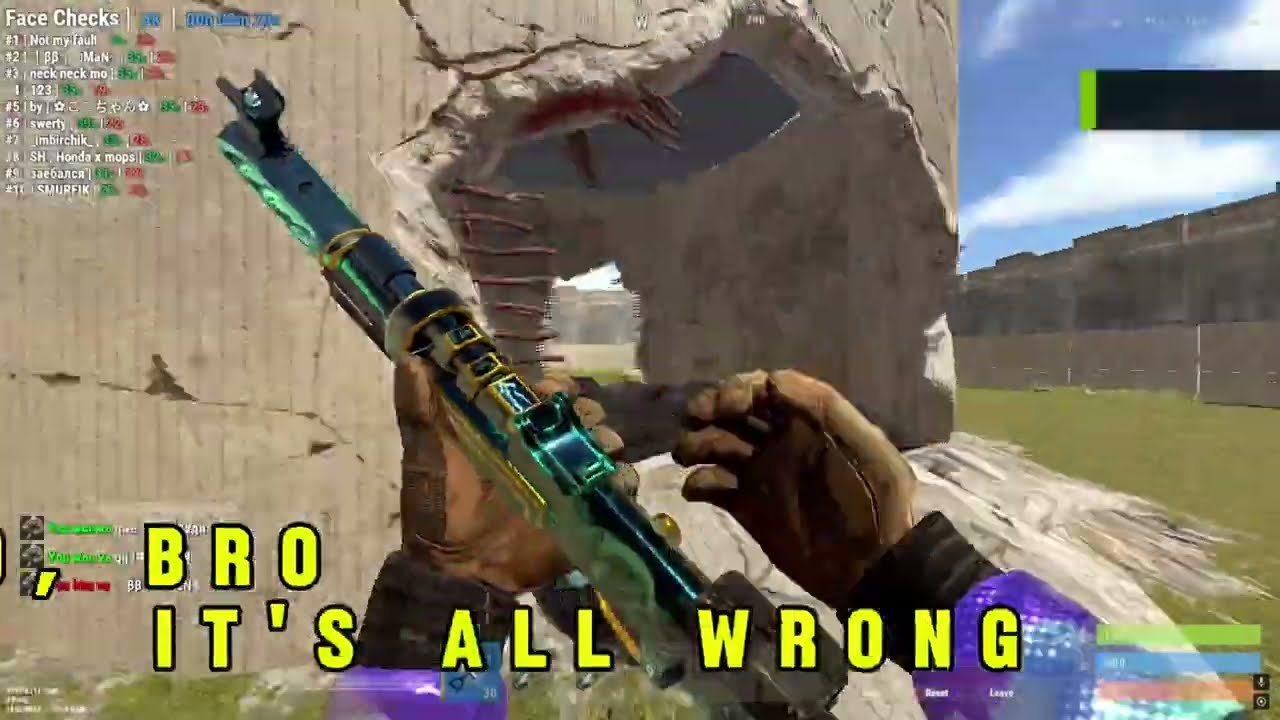 R2 COMBAT/ WHAT IS RUST?