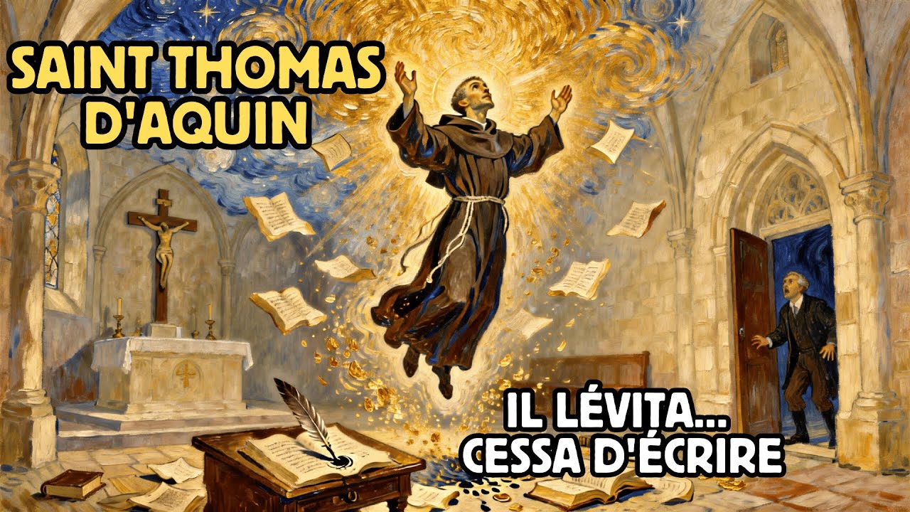 Saint Thomas d'Aquin : L'Incroyable Histoire de l'Homme Qui Lévita et Cessa d'Écrire