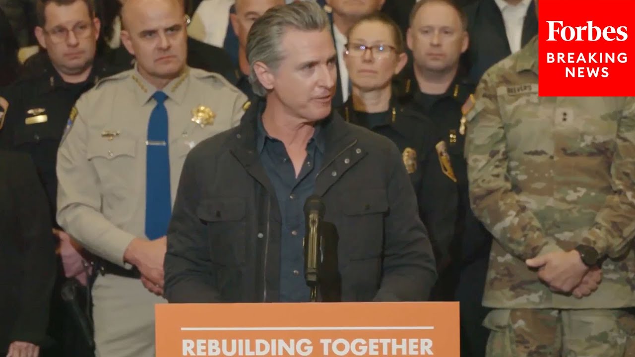 Gov. Gavin Newsom And California Leaders Announce $2.5 Billion In Relief Funding For Los Angeles