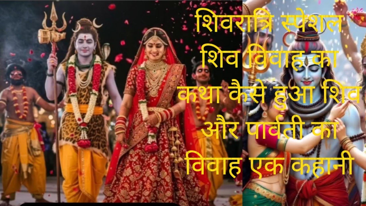 शिवरात्रि स्पेशल शिव पार्वती विवाह  अद्भुतकहानी शिवरात्रि के दिन क्यों होती है शिव पार्वतीविवाह