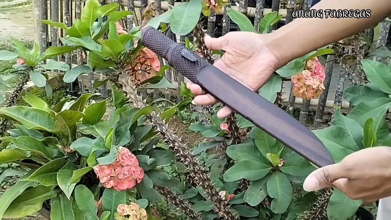 Tutorial terbaru, membuat sarung dan gagang pisau.