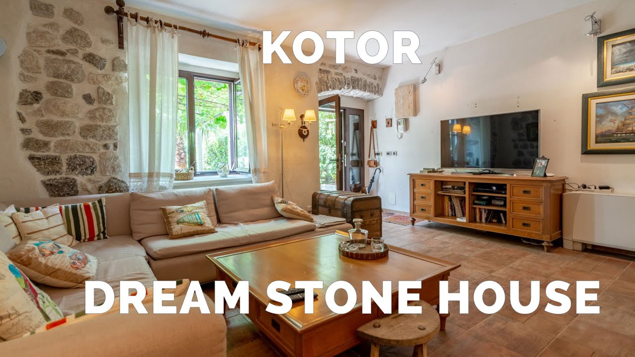 SOLD! DREAM STONE HOUSE IN KOTOR FOR SALE || Property in Montenegro