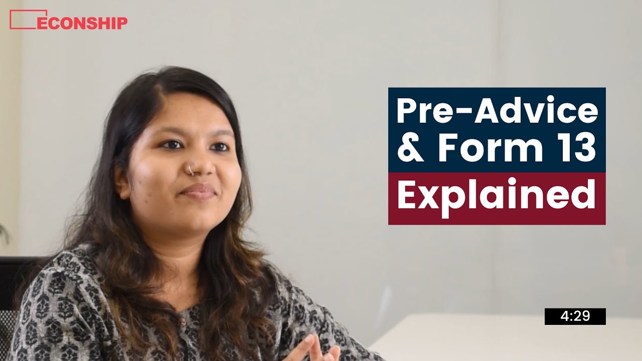 Episode 4 | Pre-Advice & Form 13 Explained