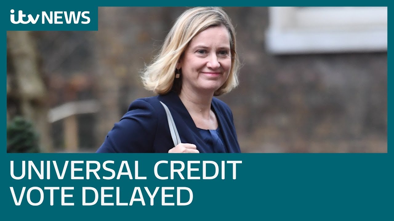 Amber Rudd rethinks roll-out of controversial Universal Credit welfare reform | ITV News