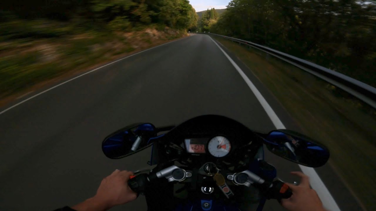 YAMAHA YZF R125 FULL GAS || 4K NICE SOUND