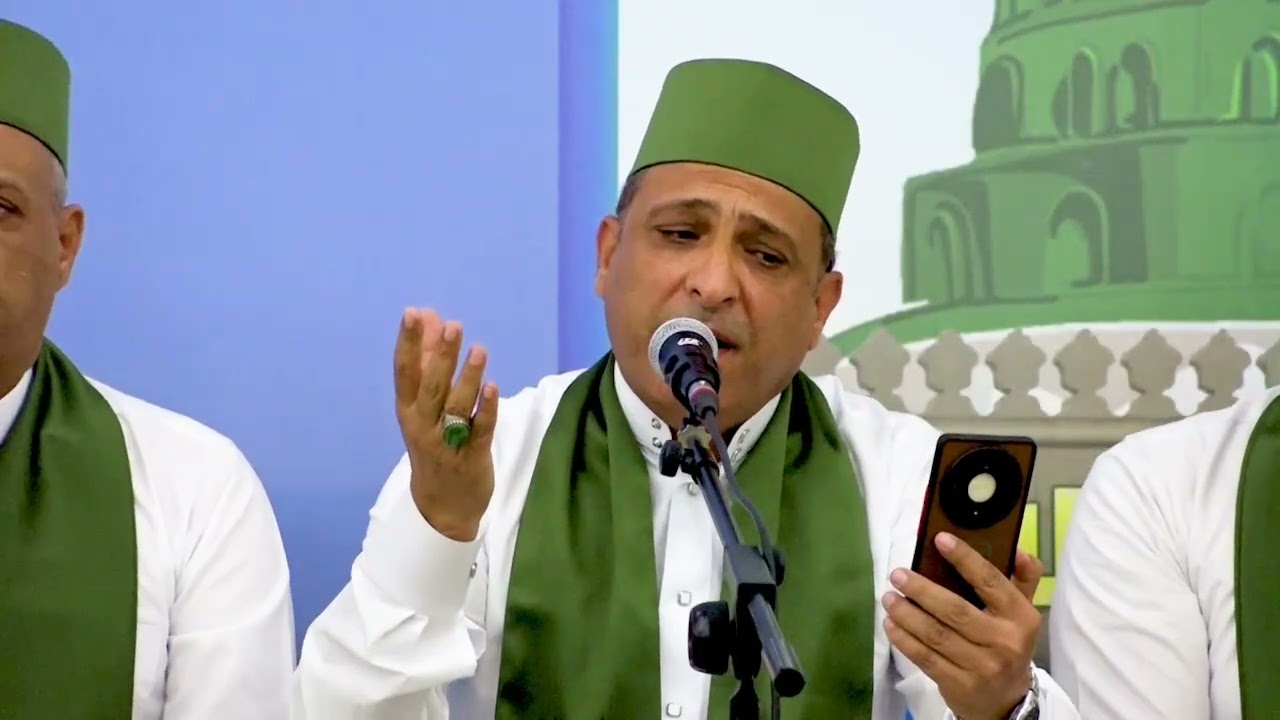 المنشد طه العبدلي . همت والشوگ مايهجع ونينه ، جامع السراج المنير في الفلوجة .