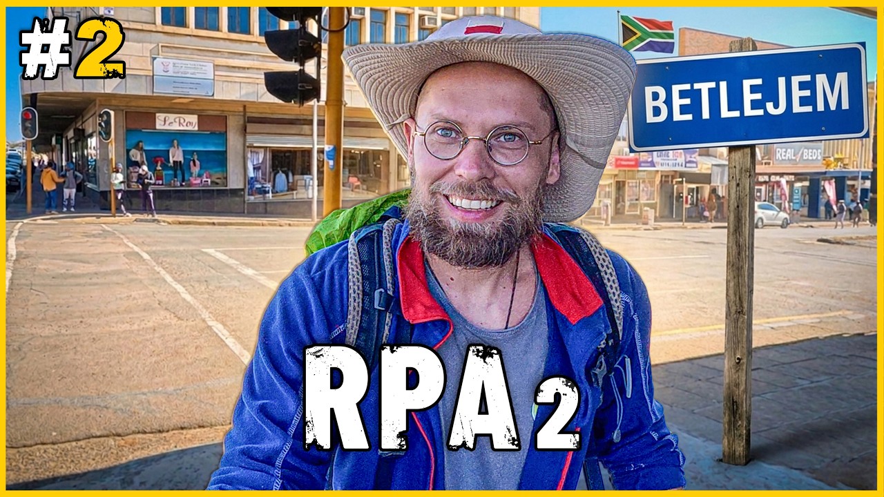 RPA 🇿🇦 Podr&oacute;ż do BETLEJEM! Życie w miasteczku z bliska i NOCLEG W HOTELU z 1928 roku