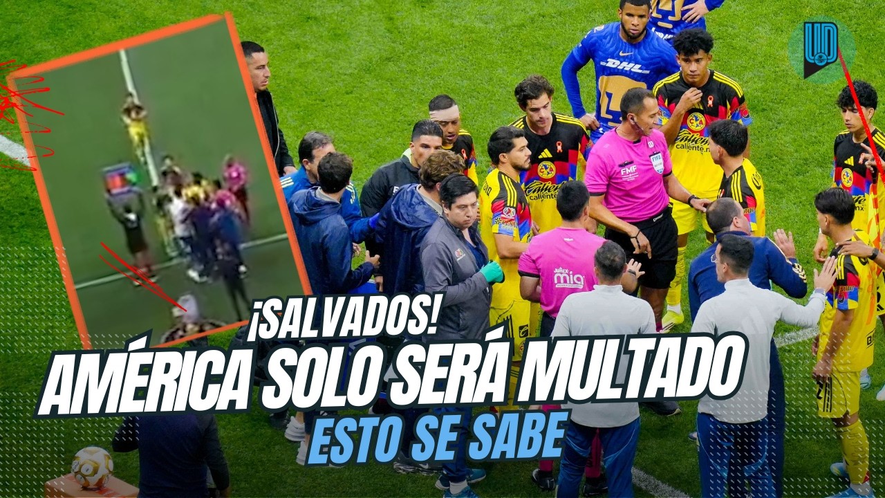 &iexcl;NO ALINEACI&Oacute;N INDEBIDA! 😅 Pumas pierde la queja y Am&eacute;rica solo recibe multa