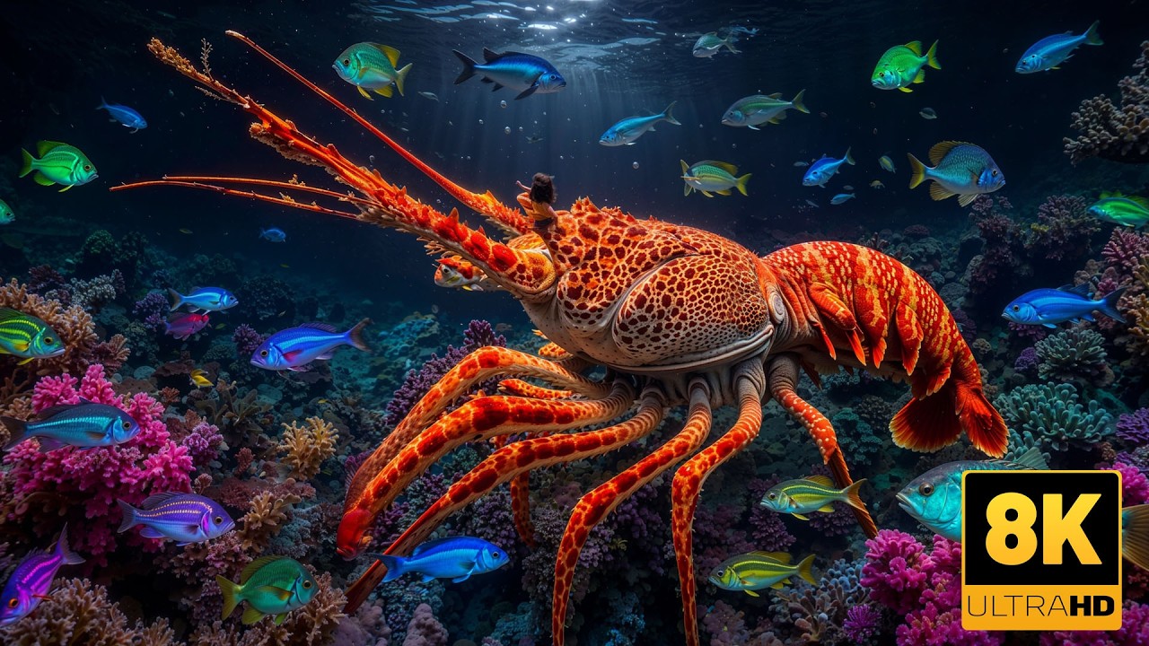 OCEAN LIFE 8K HDR – 8K Coral Reefs and Ocean Animals