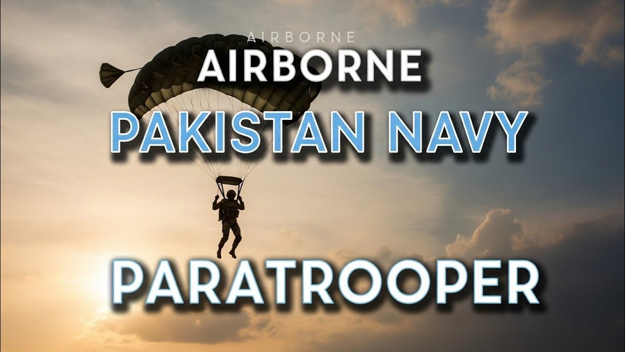 Airborne Pakistan Navy | Special Forces Of Pakistan | Paratrooper landings on Manora Beach, Karachi