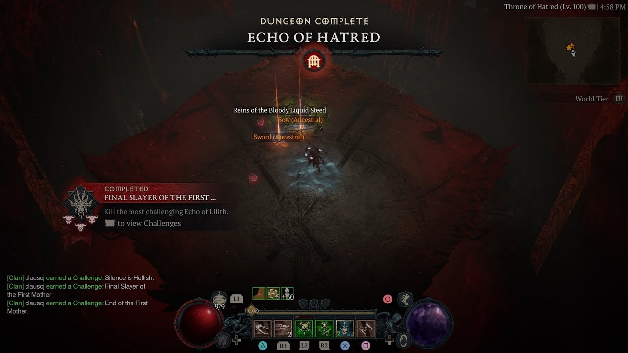 Diablo IV - Rogue Twisting Blades Poison Imbuement vs. Uber Lilith