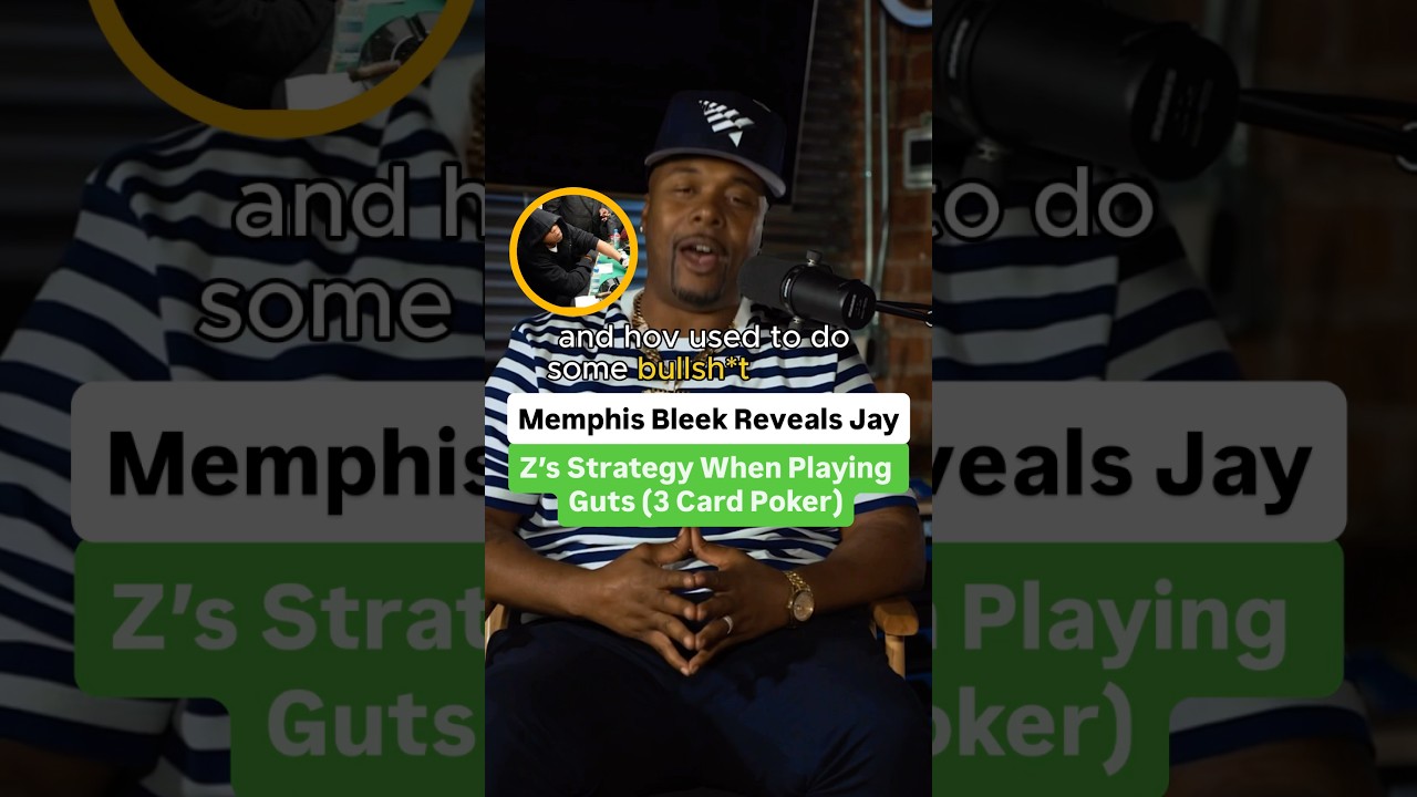 Мемфис Блик раскрывает стратегию Jay-Z при игре в &laquo;Гатс&raquo; (трёхкарточный покер)