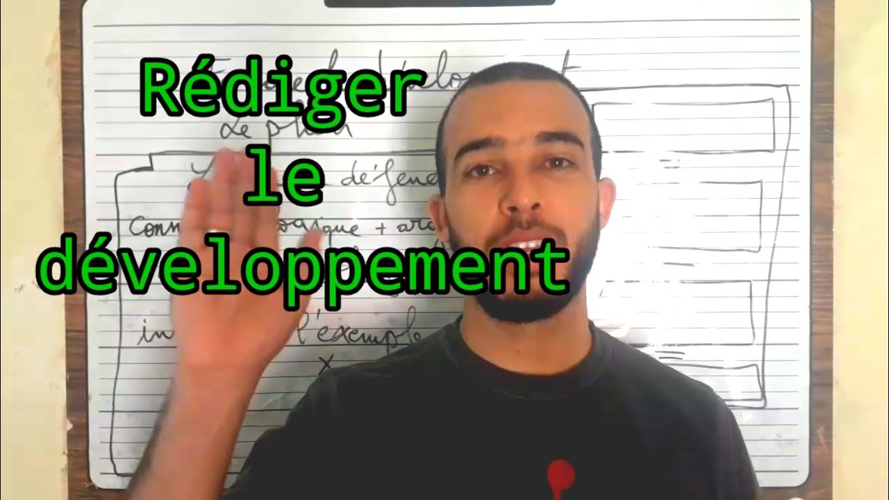 l'essai argumentatif: comment  rediger le développement
