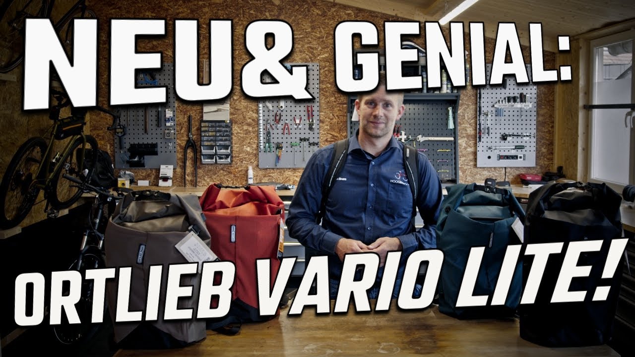 Ortlieb Vario Lite – Rucksack & Gepäckträgertasche in einem! [Eurobike 2025]